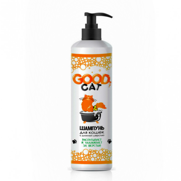 GOOD CAT Шампунь для кошек с длинной шерстью 250 мл